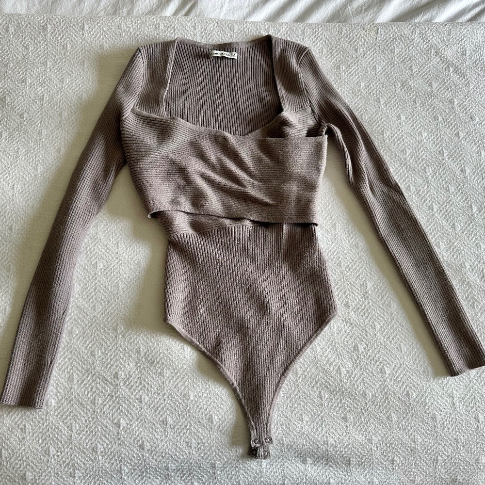 Abercrombie sweater body suit